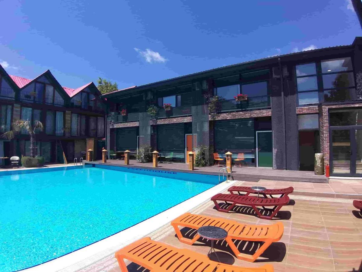 Green House Garden Park Hotel Cumhuriyet Bagian luar foto
